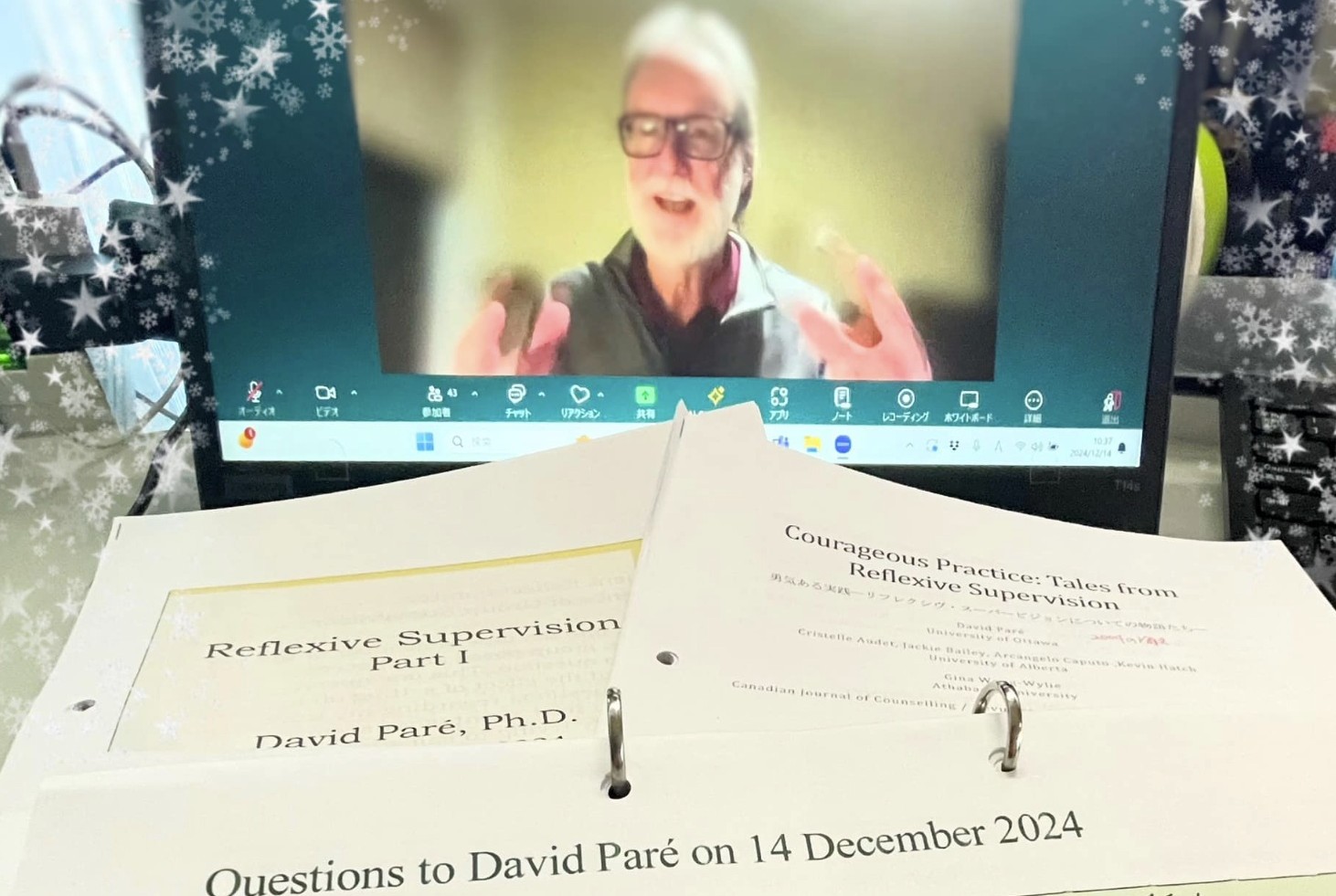 デイヴィッド・パレの特別講義から学んだこと